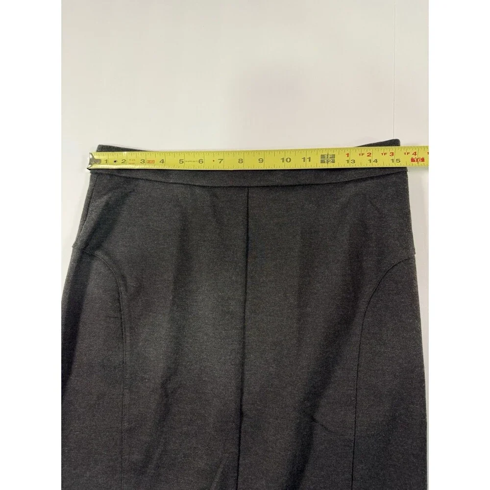Lot Of 2 Michael Kors Women’s Pencil Skirt Size 6 Gray And Black Knee Length